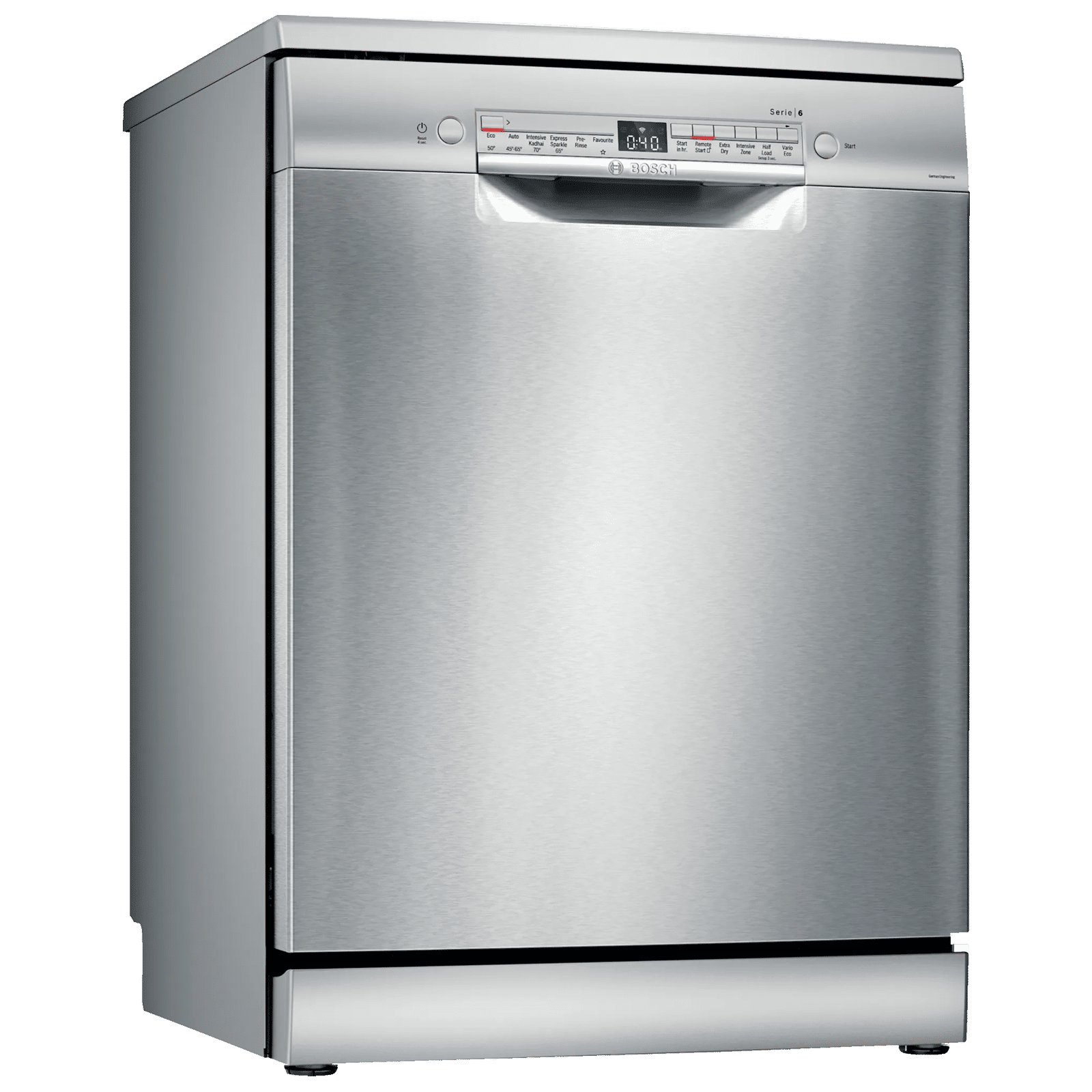 Buy BOSCH Series 6 13 Place Settings Free Standing Dishwasher with